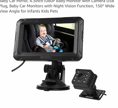 1080p baby car camera monitor - baby,