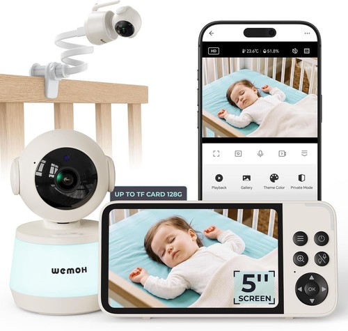 Wemoh wifi video baby monitor - wifi,