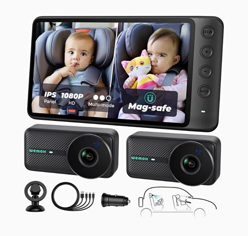 Wemoh baby car monitor 1080p - baby,